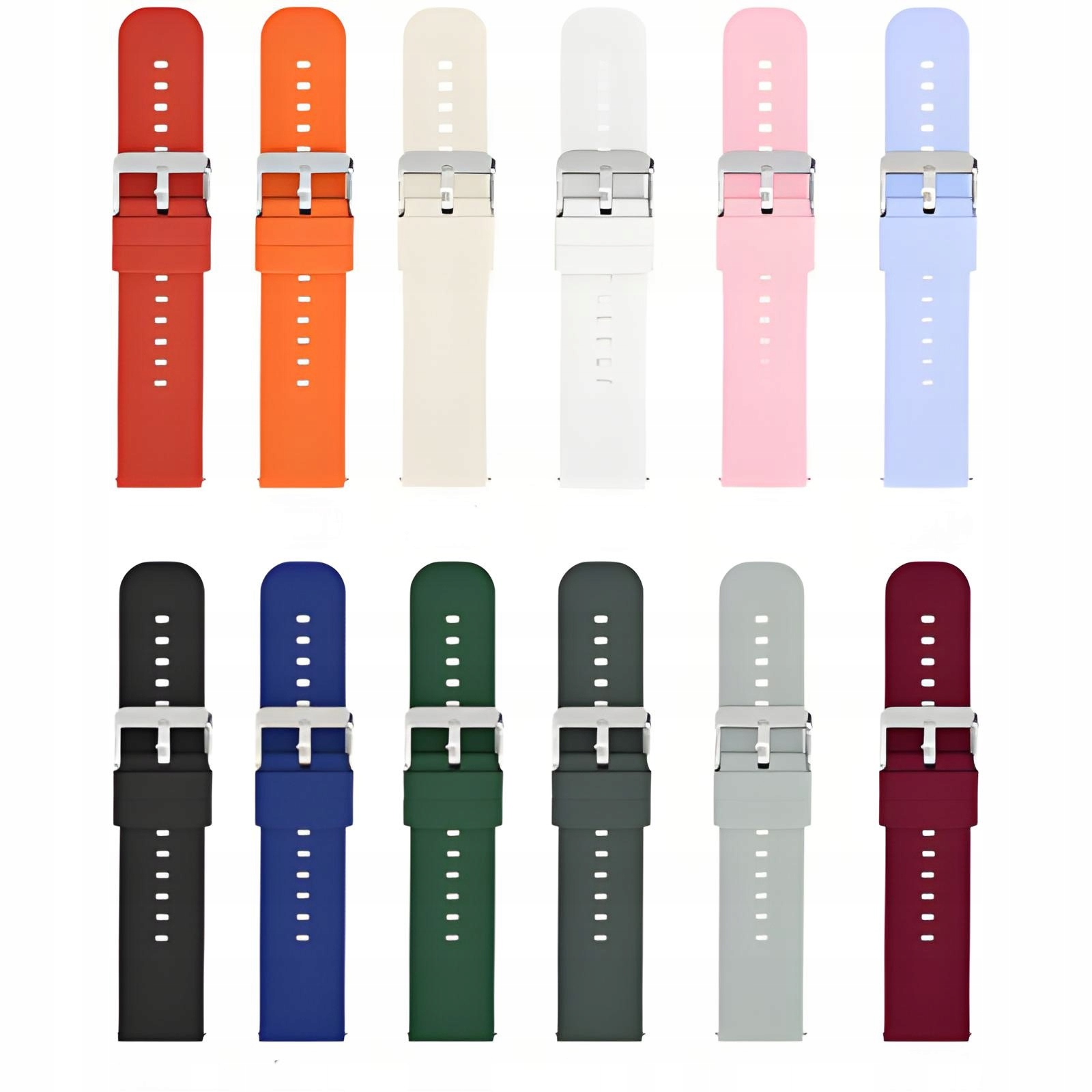 PASEK DO ZEGARKA PASEK DO SMARTWATCH 22mm Szerokość 22 mm