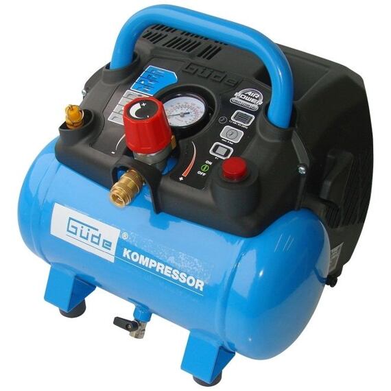 Güde kompresor Airpower 190/8/6 bezolejový 1,1kW, 8bar, nádoba 6l, plniaca v