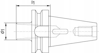 Gwintownik reczny posredni DIN352 HSS M20 format Marka Format