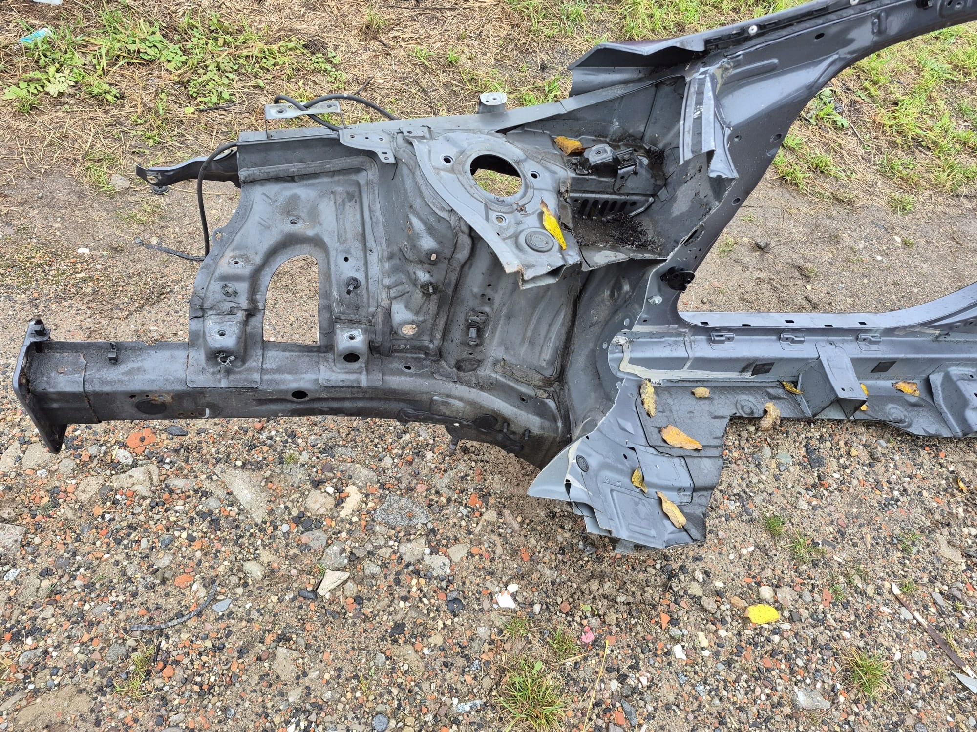 HYUNDAI I30 III quarter right front threshold pillar central 2017