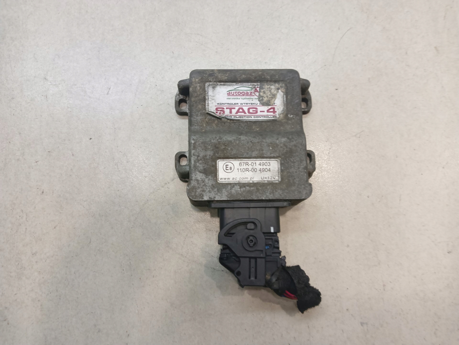 control unit gas PASSAT B5 1.6 ARM 67R-014903