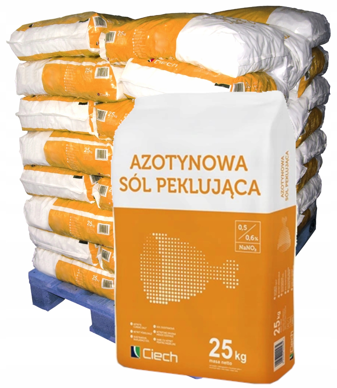 Peklovací Sůl Peklová Peklosol Pro Klobásové Uzeniny Ciech 1000 Kg