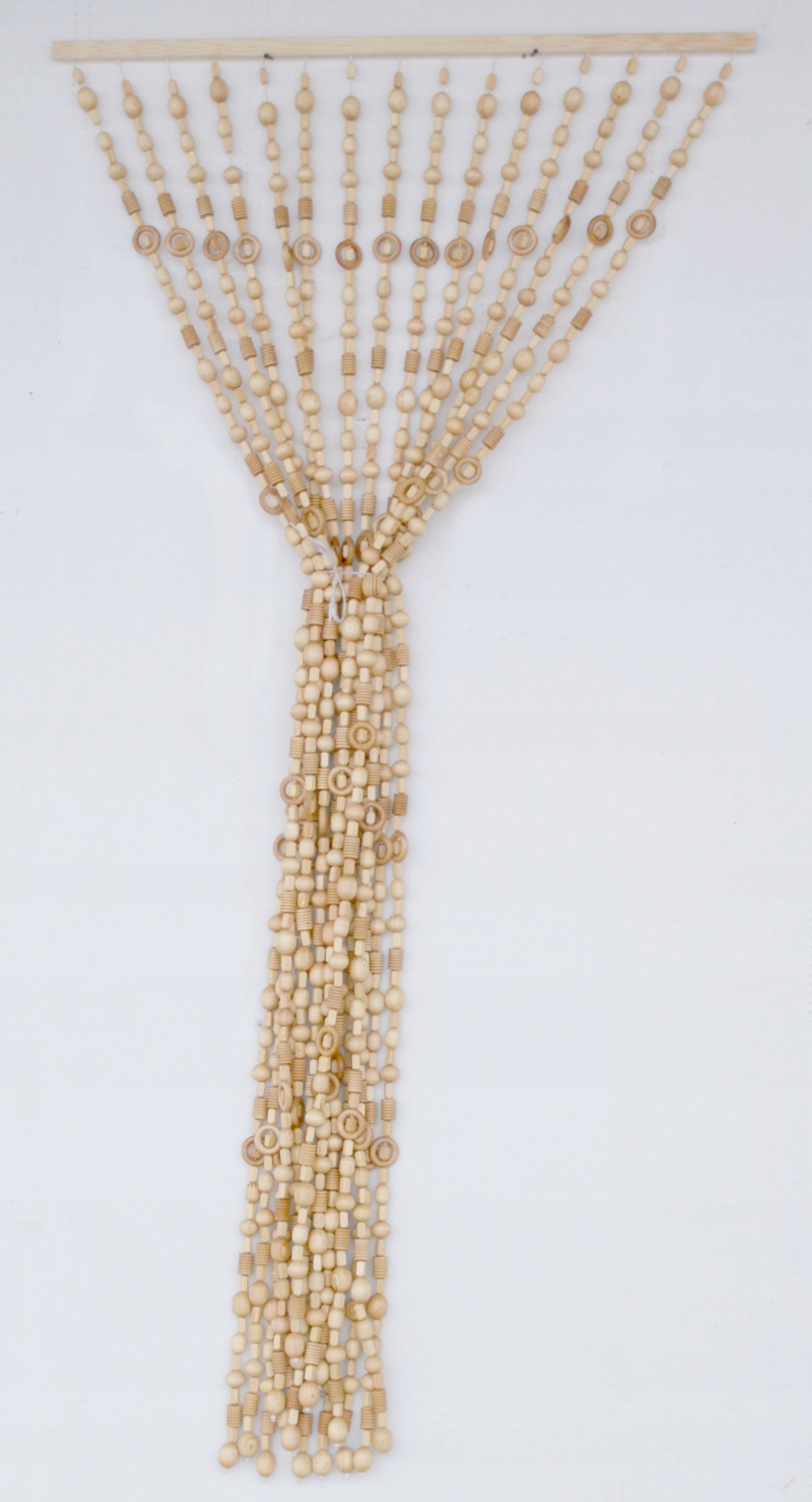 ZASŁONKA Z DUŻYCH KORALI DREWNIANYCH ZASŁONA KOTARA 90 CM Szerokość parawanu 90 cm