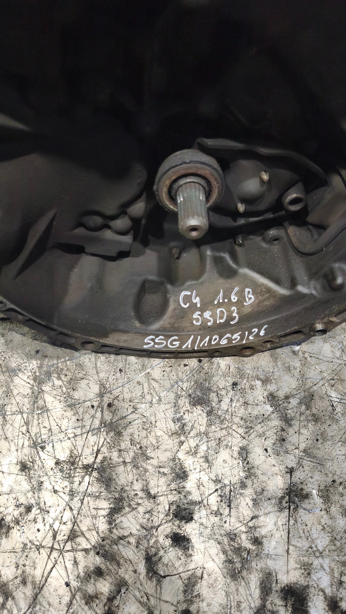 getriebe CITROEN C4 1.6B 80kW 2005r