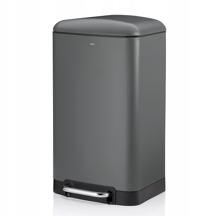 Levně 30 l šedý Odpadkový koš Davino Kela