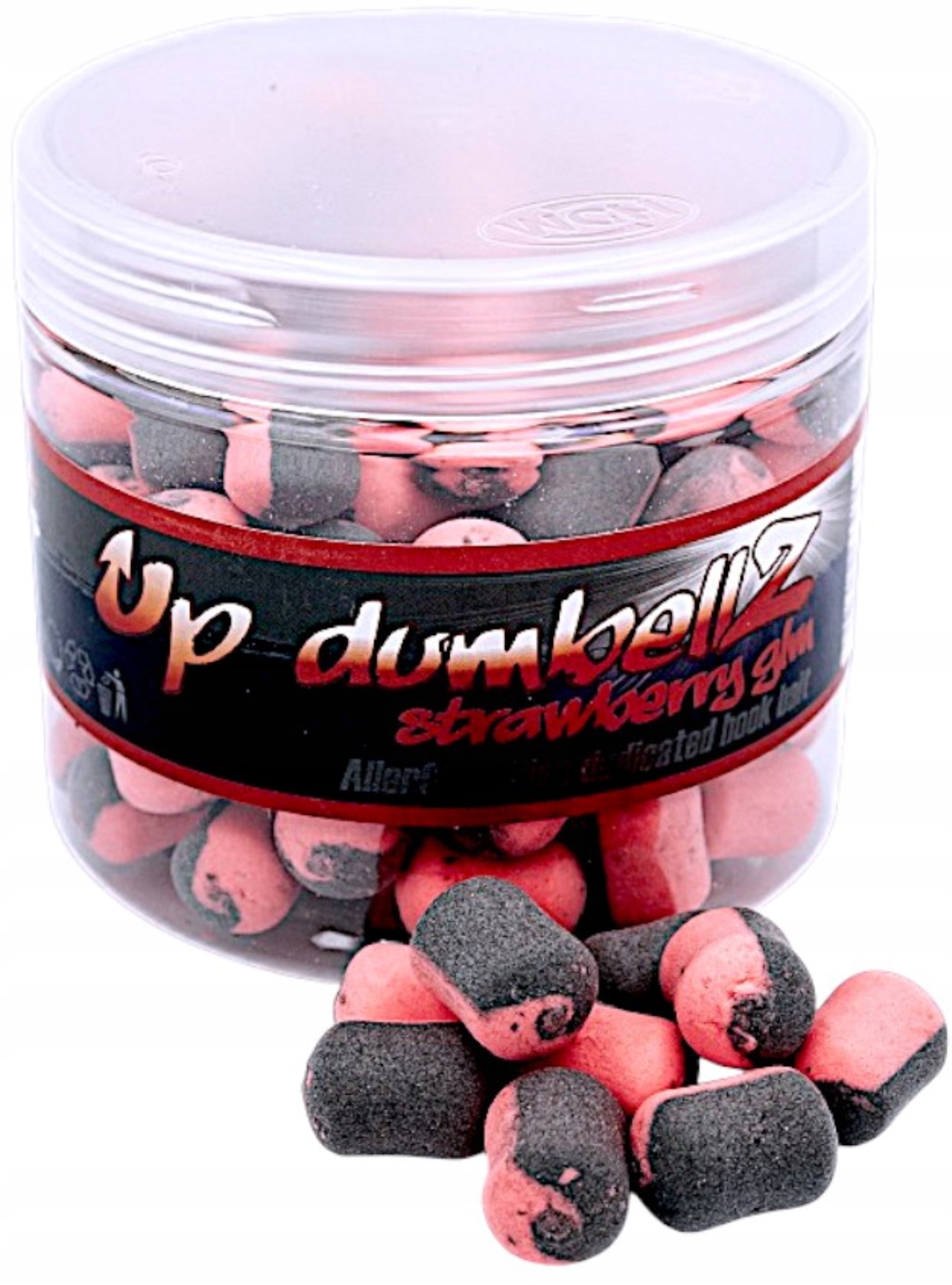 Massive Baits Aller Aqua Up Dumbellz Strawberry Glm Kulki Wędkarskie