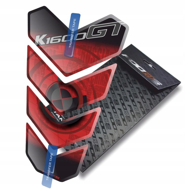 Tank-pad od firmy Fooqs pro Bmw K 1600 Gt K1600GT Červený