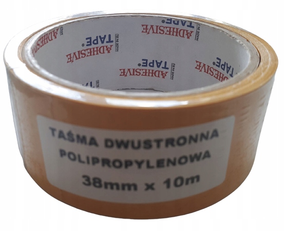 Taśma dwustronna PP 38x10m
