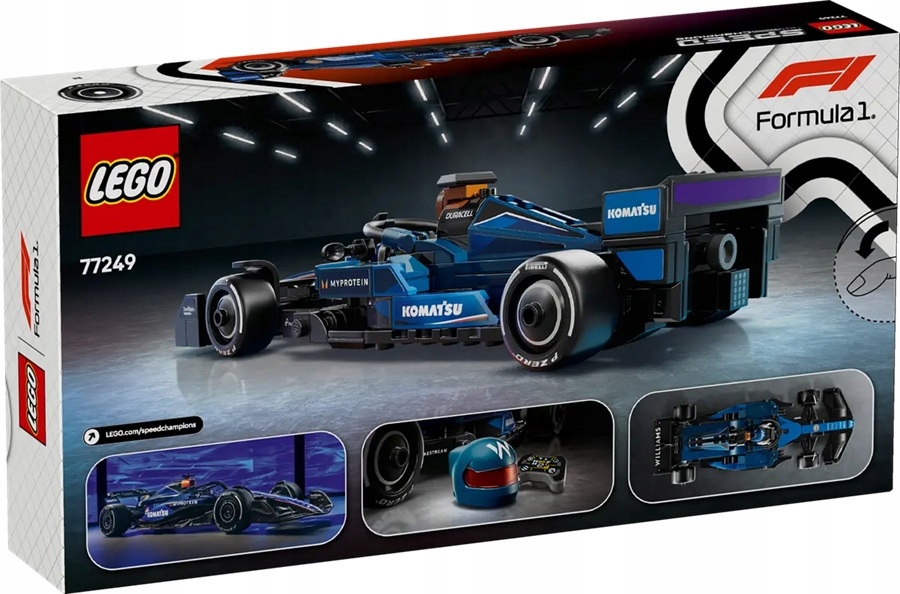 Stavebnice 263 Lego Speed Champions Formule Williams Racing 77249