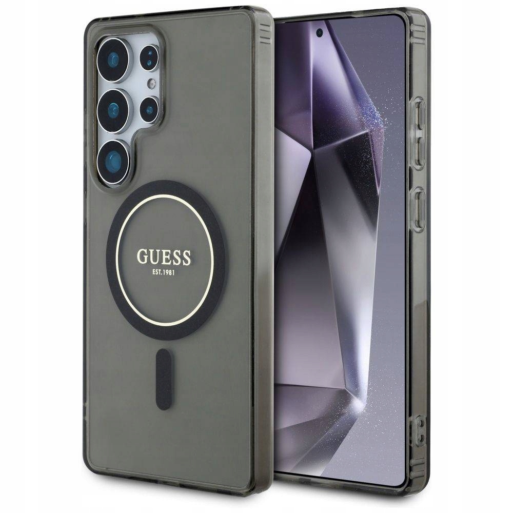 Guess Futerał Do Samsung S25 Ultra Guhms25Lhfgerek (Magnetic Iml Glitter