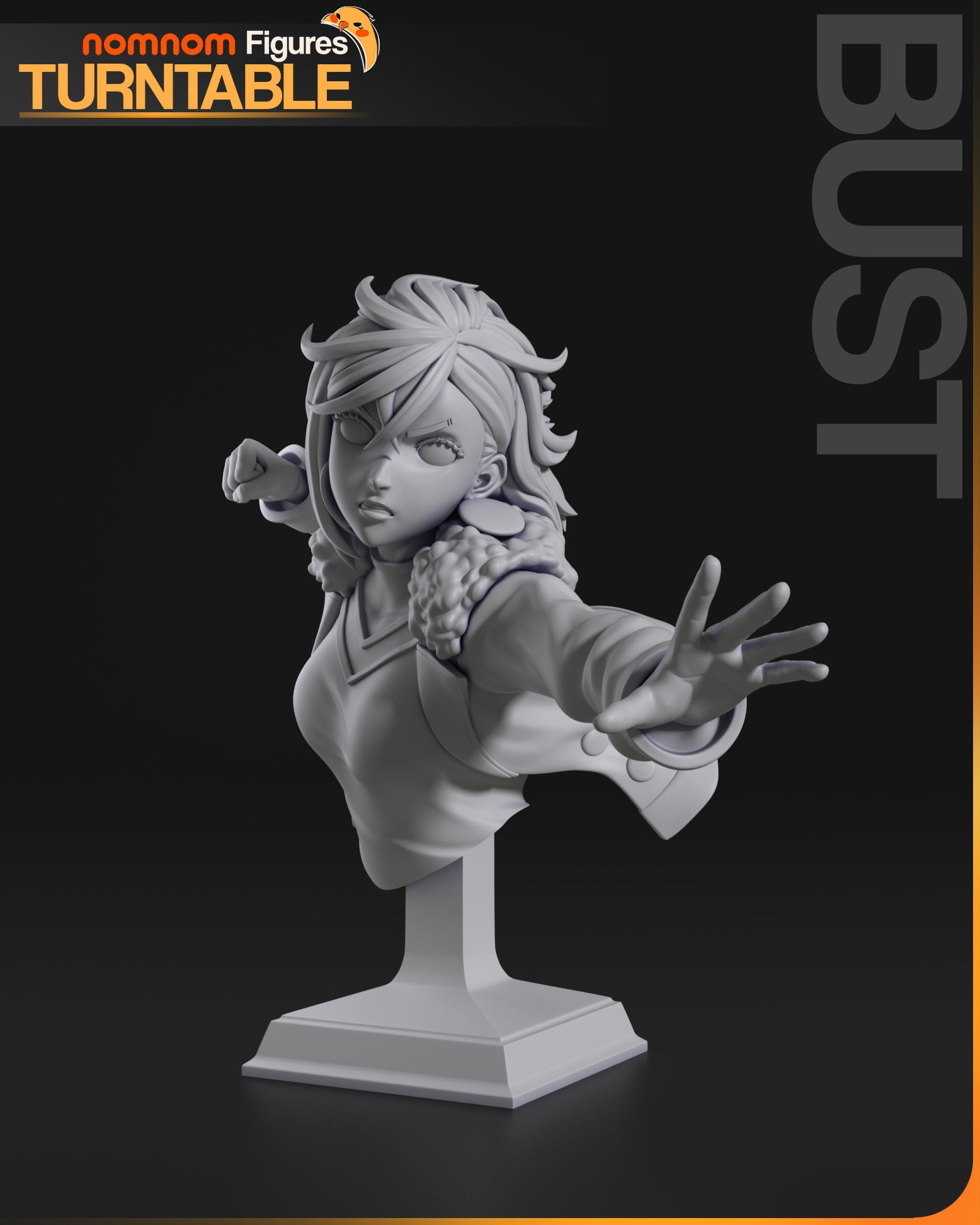 Figurka Momo Ayase DanDaDan Popiersie NomNom Figures 3D tisk Dárek
