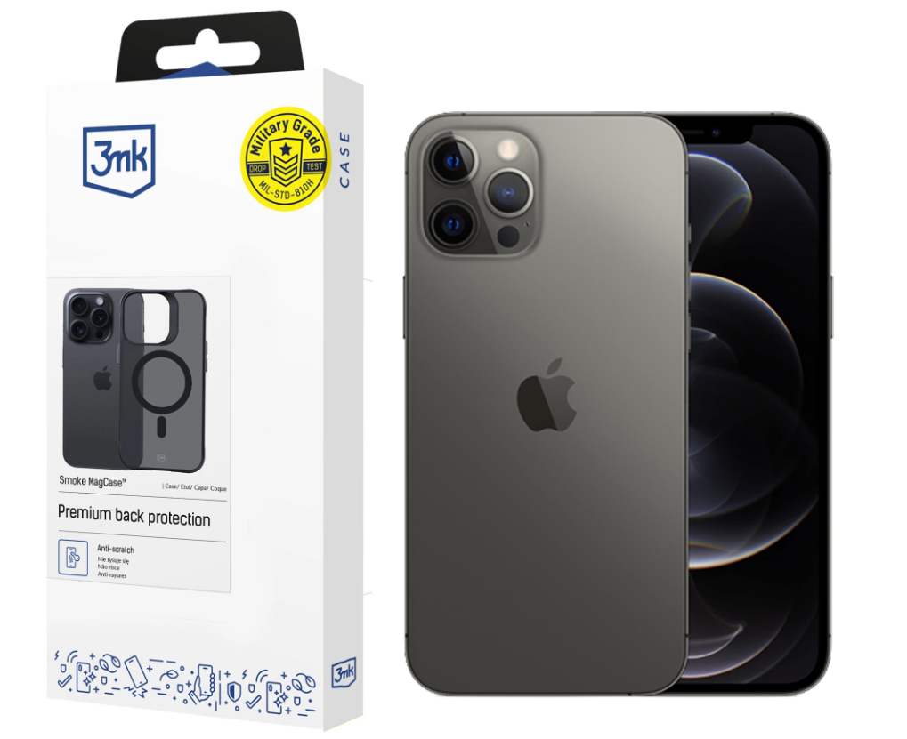 Smoke MagCase Kouřové Pouzdro 3MK pro iPhone 13 Pro Max 6,7"