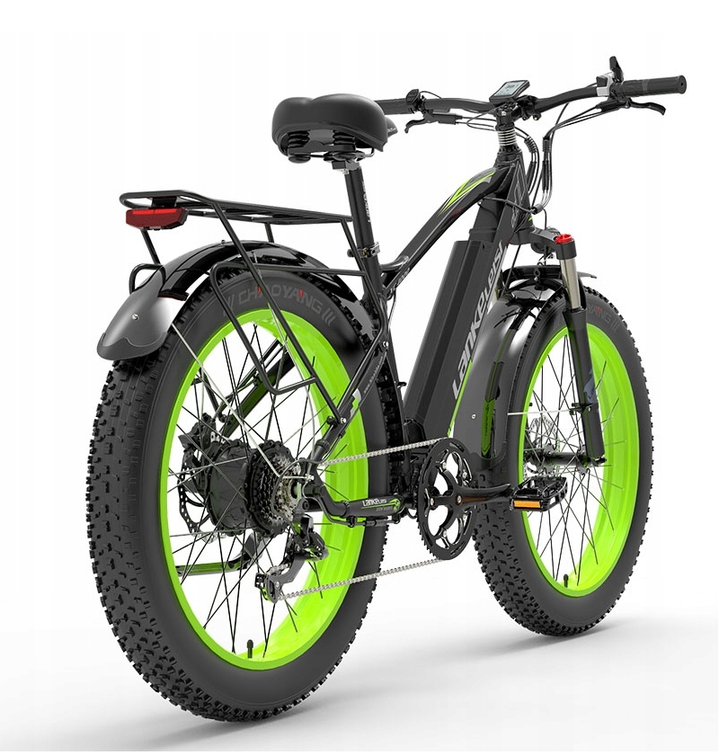 Rower elektryczny LANKELEISI XC4000 Grube opony LANKELEISI XC4000 14012155828 Allegro.pl