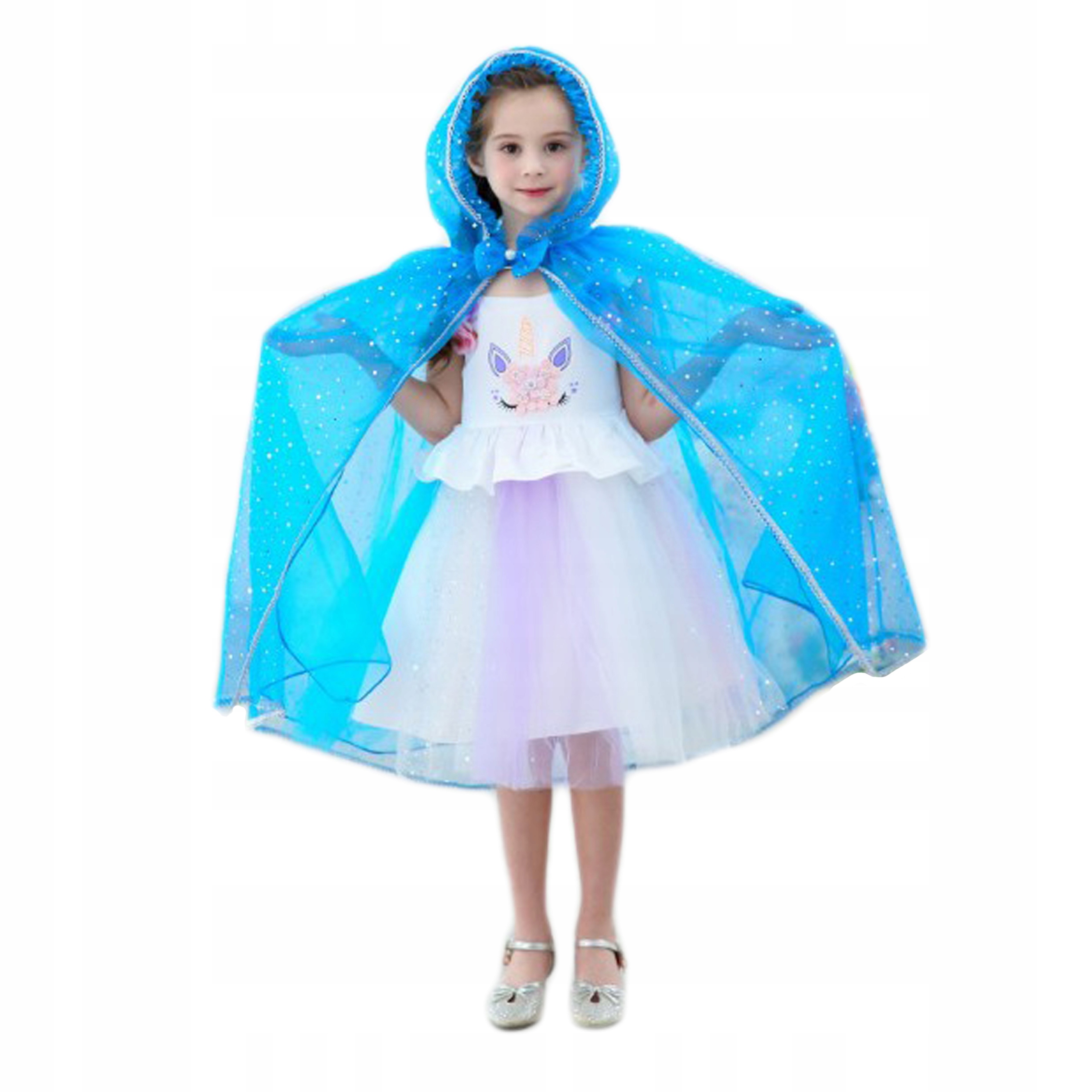 PELERYNA ELSA ELZA KRAINA LODU KSIĘŻNICZKI KOPCIUSZEK STRÓJ NA BAL KARNAWAŁ Marka inna