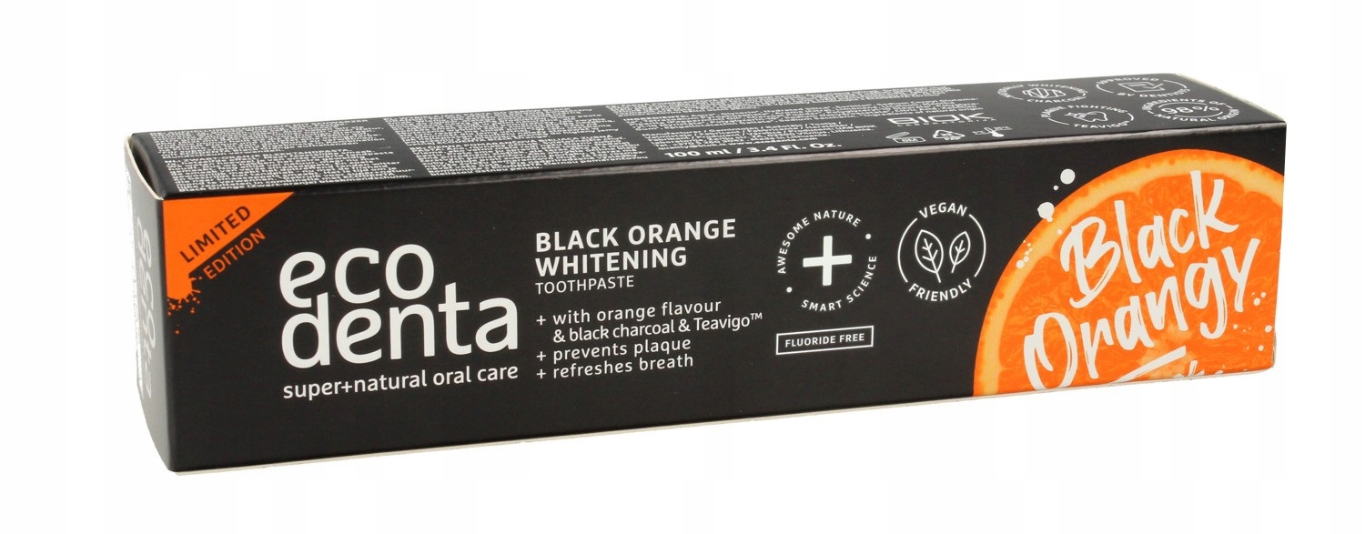 

Ecodenta Black Orange Pasta wybielająca do zębów