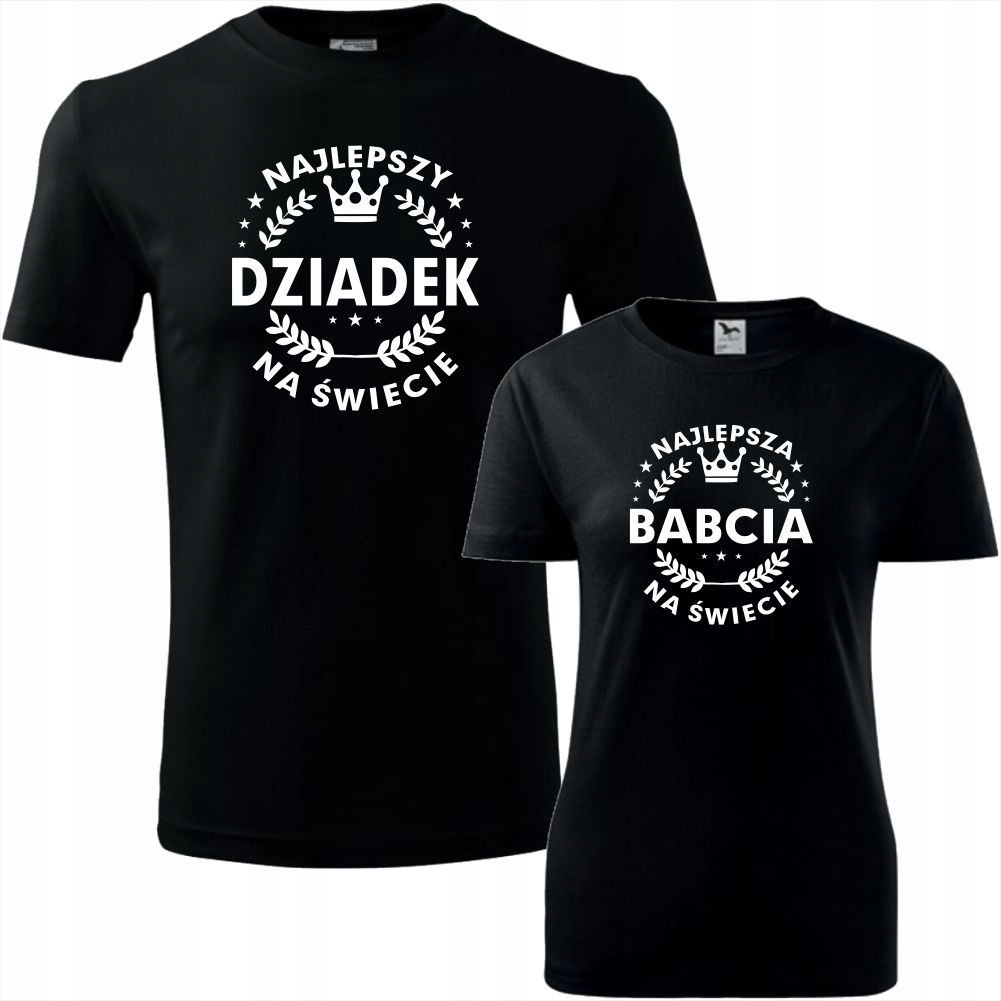 

Zestaw Koszulek Na Dzień Babci Dziadka Prezent