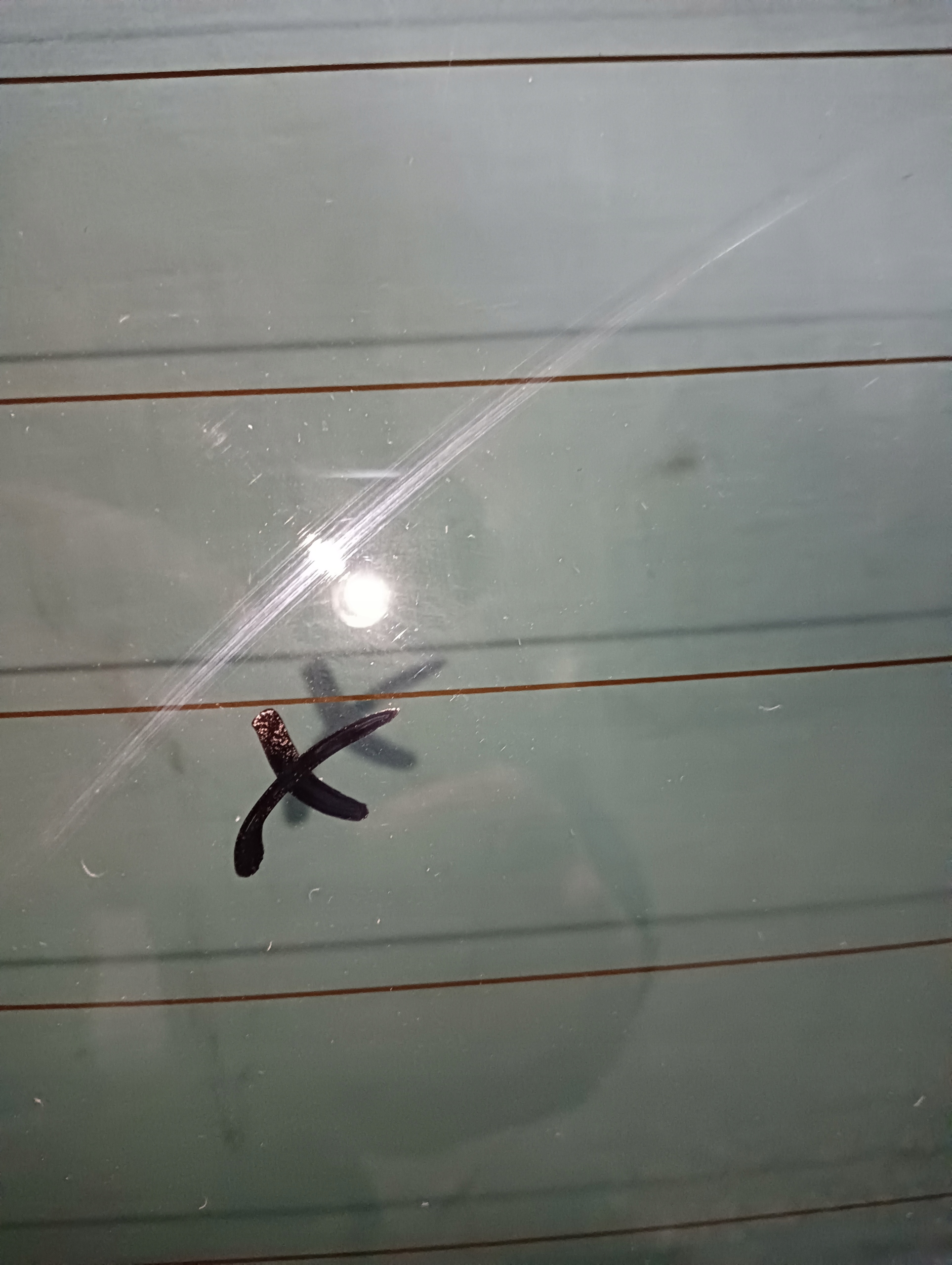 SZYBA TYLNA MAZDA V-5 (2005-2010) AS3-CIEMNA RYSY WYCIERACZEK Producent części Mazda OE