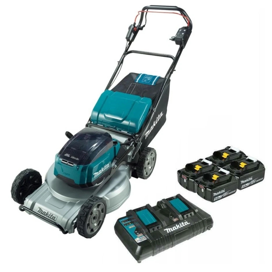 Akumulátorová sekačka s pohonem 2x18V 53 cm 4x5.0 Ah DLM533PT4 Makita