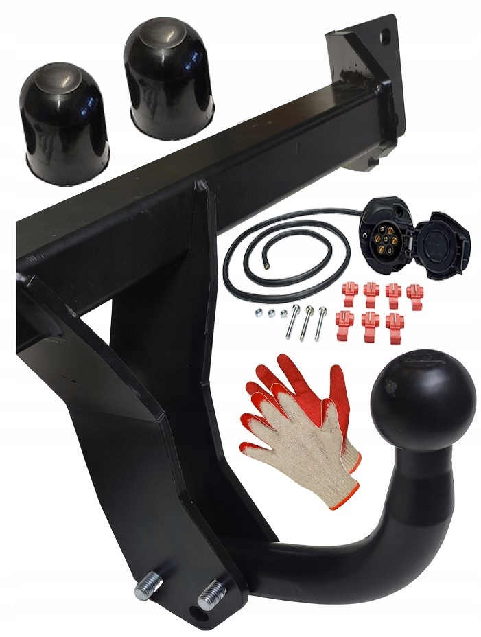 BMW 5 SERIA V E60 SEDAN+E61 KOMBI 2003-2010 HAK HOLOWNICZY+WIĄZKA+KAPTURKI