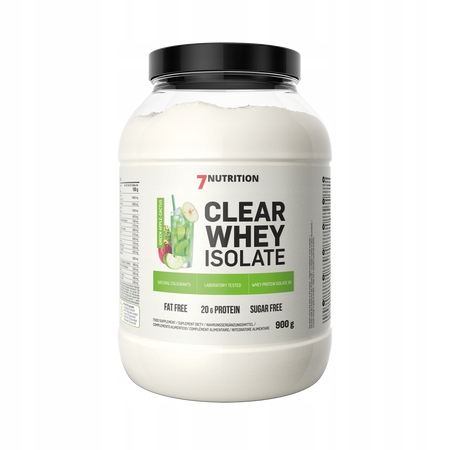 7NUTRITION Clear Whey Isolate 900G Doplněk Stravy Izolát Bílkovina Masa