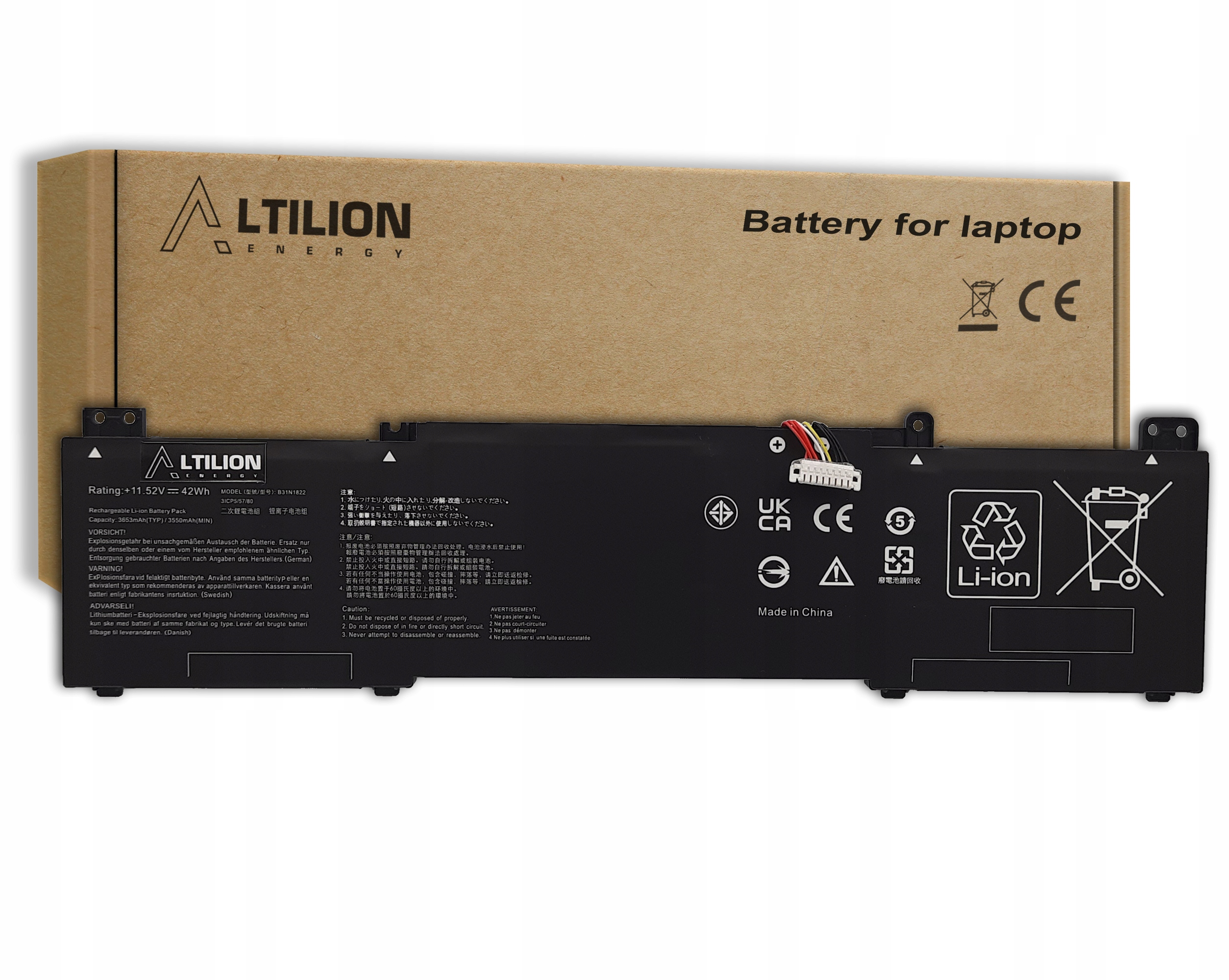 Batéria B31N1822 Asus ZenBook Flip 14 UX462 UM462 Q406