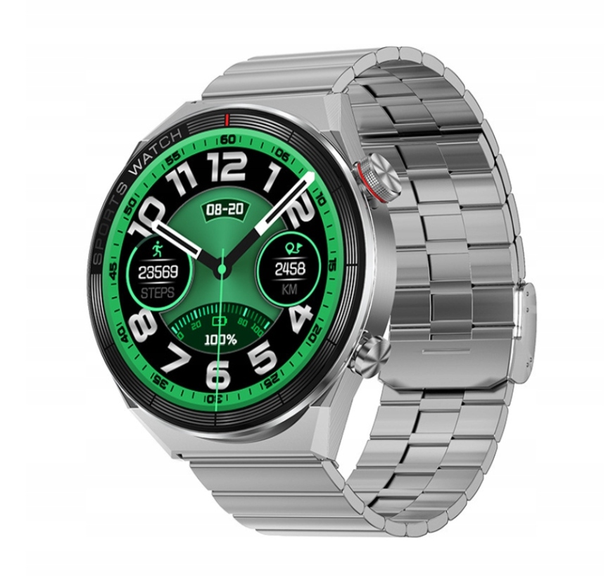 Smartwatch DT3Mate Ekg Gps, Powiadomienia, 1.5" Dotykowy Ekran, Monitor Snu