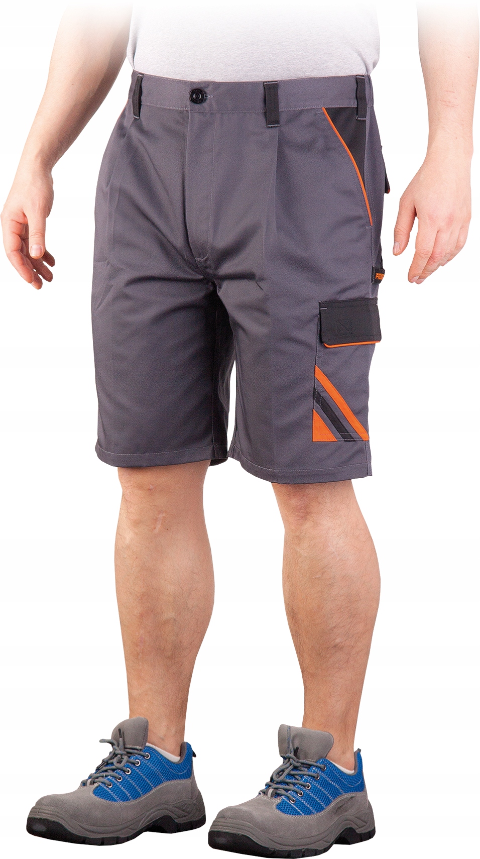 

Spodenki Krótkie Ochronne Szaro-czarne 2XL Reis