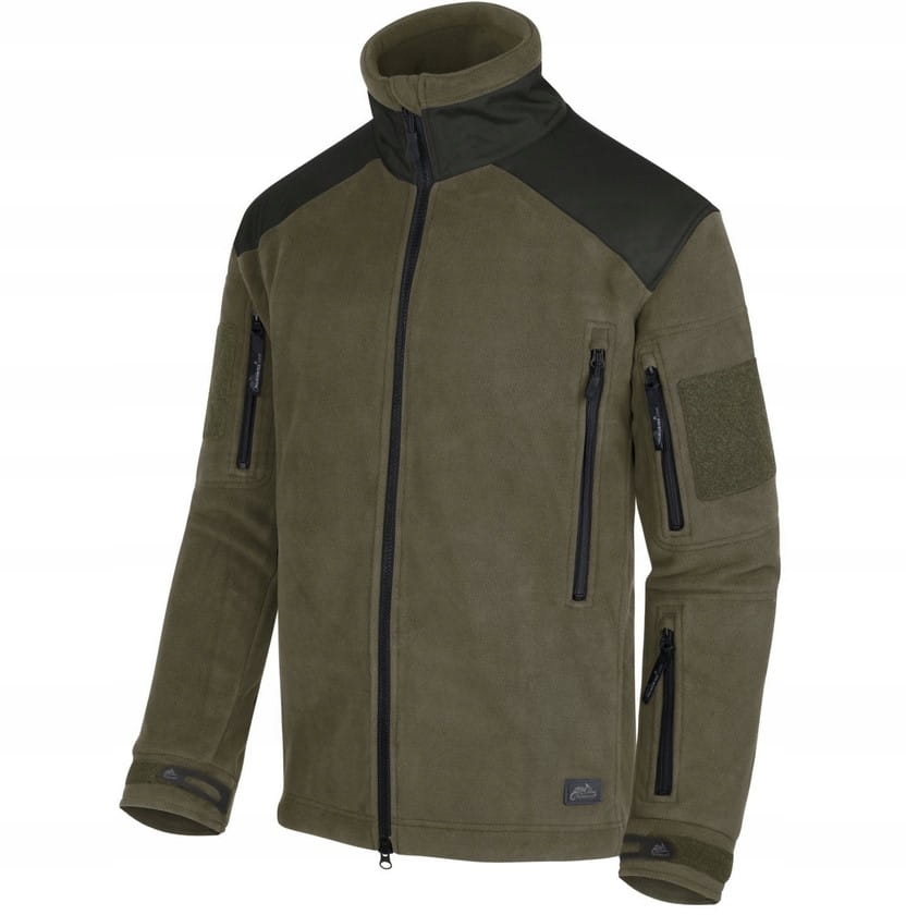 Mikina Fleecová Polar Vojenský Helikon Liberty Double Fleece Green-Black 3XL