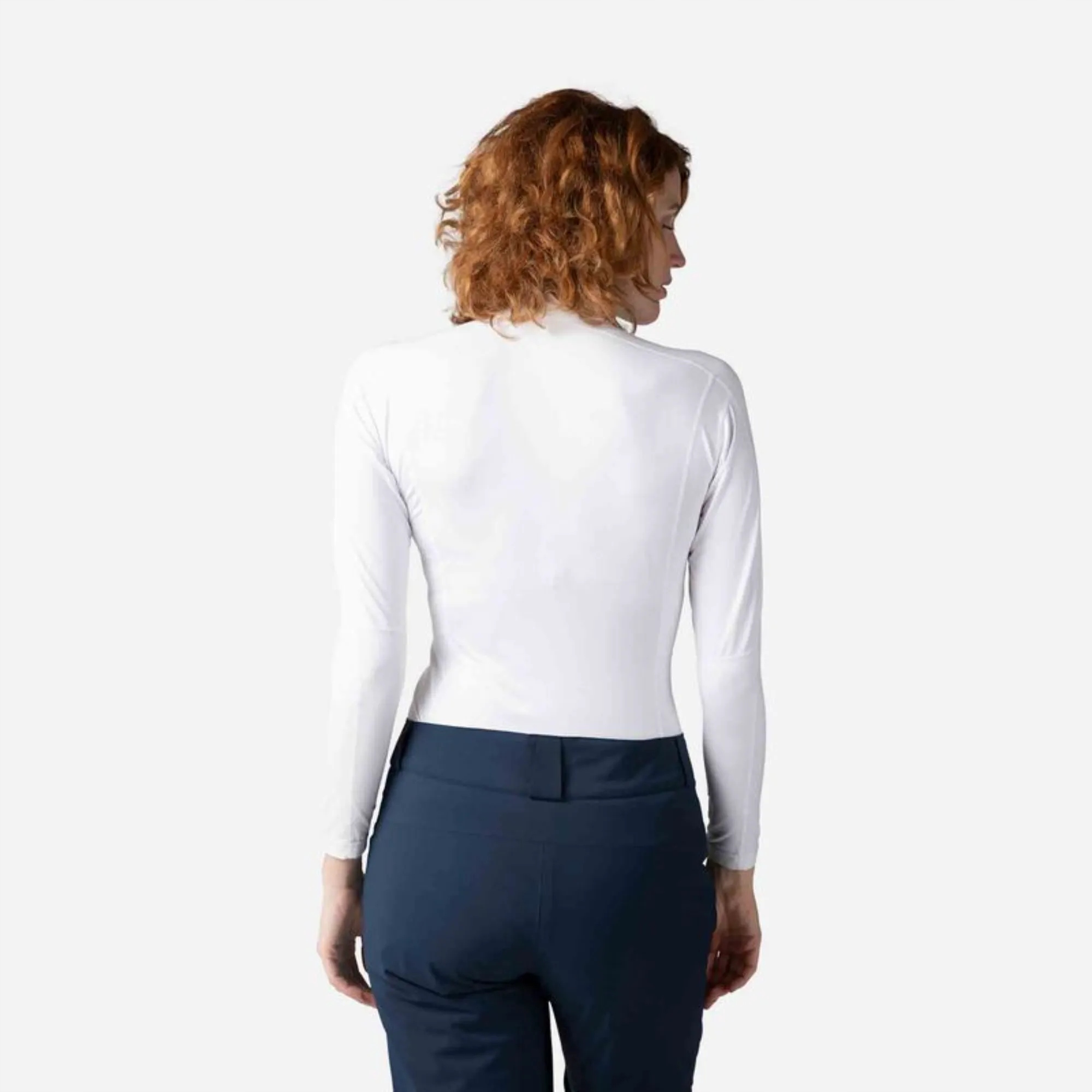 Termoprádlové tričko Rossignol W Classique 1/2 Zip tmavě modré M