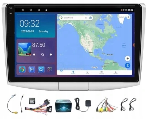 Autorádio Gps Android Vw Passat B6 B7 CC 2005-2014 Usb Carplay Usb Rds 4GB 64GB