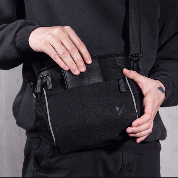 SAKWA ROWEROWA NA KIEROWNICĘ TORBA NA ROWER ETUI CASE POKROWIEC NA TELEFON Materiał dominujący poliester