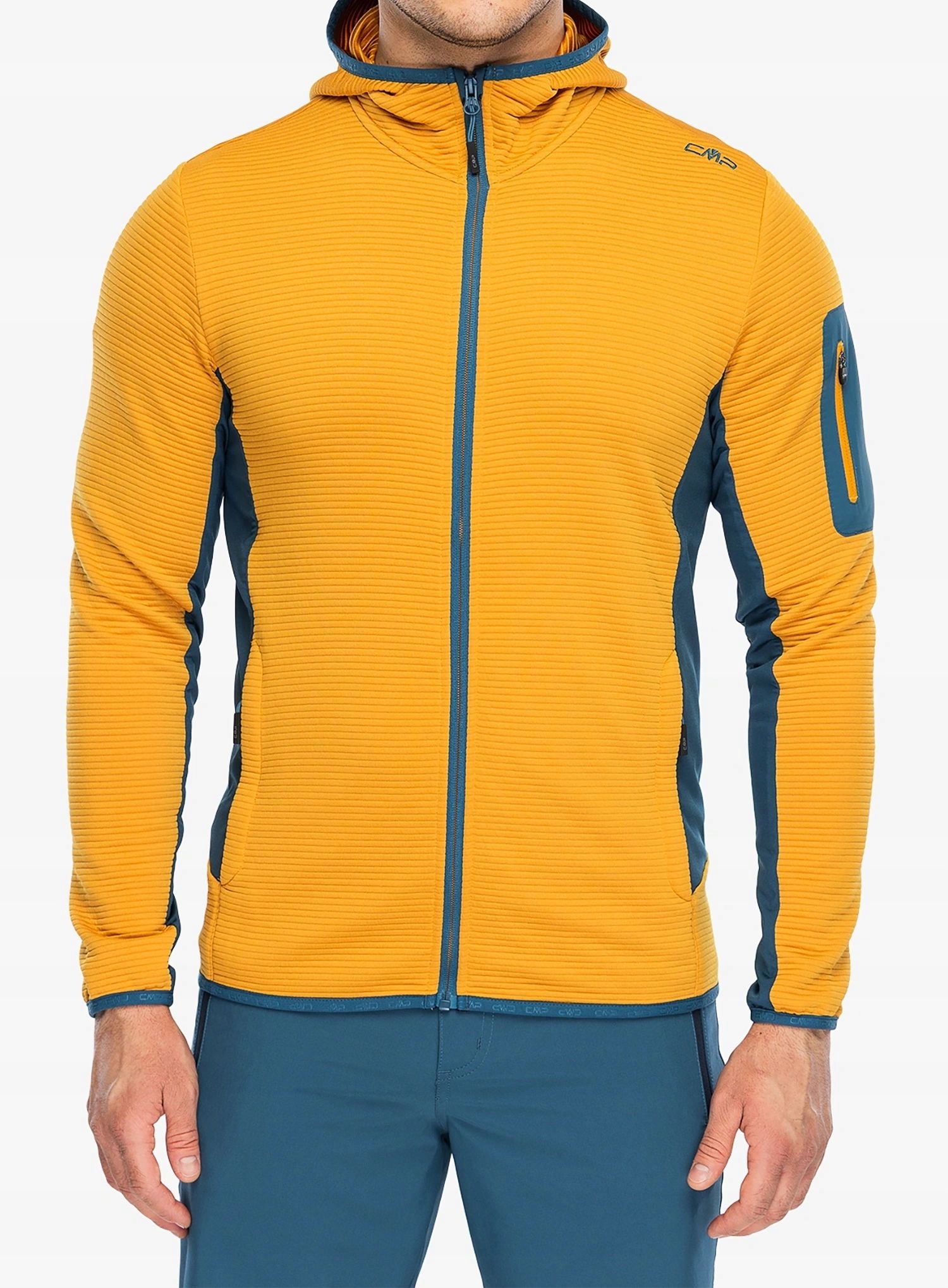 Mikina fleecová Cmp Mirevo Jacket curcuma 52 (XL)