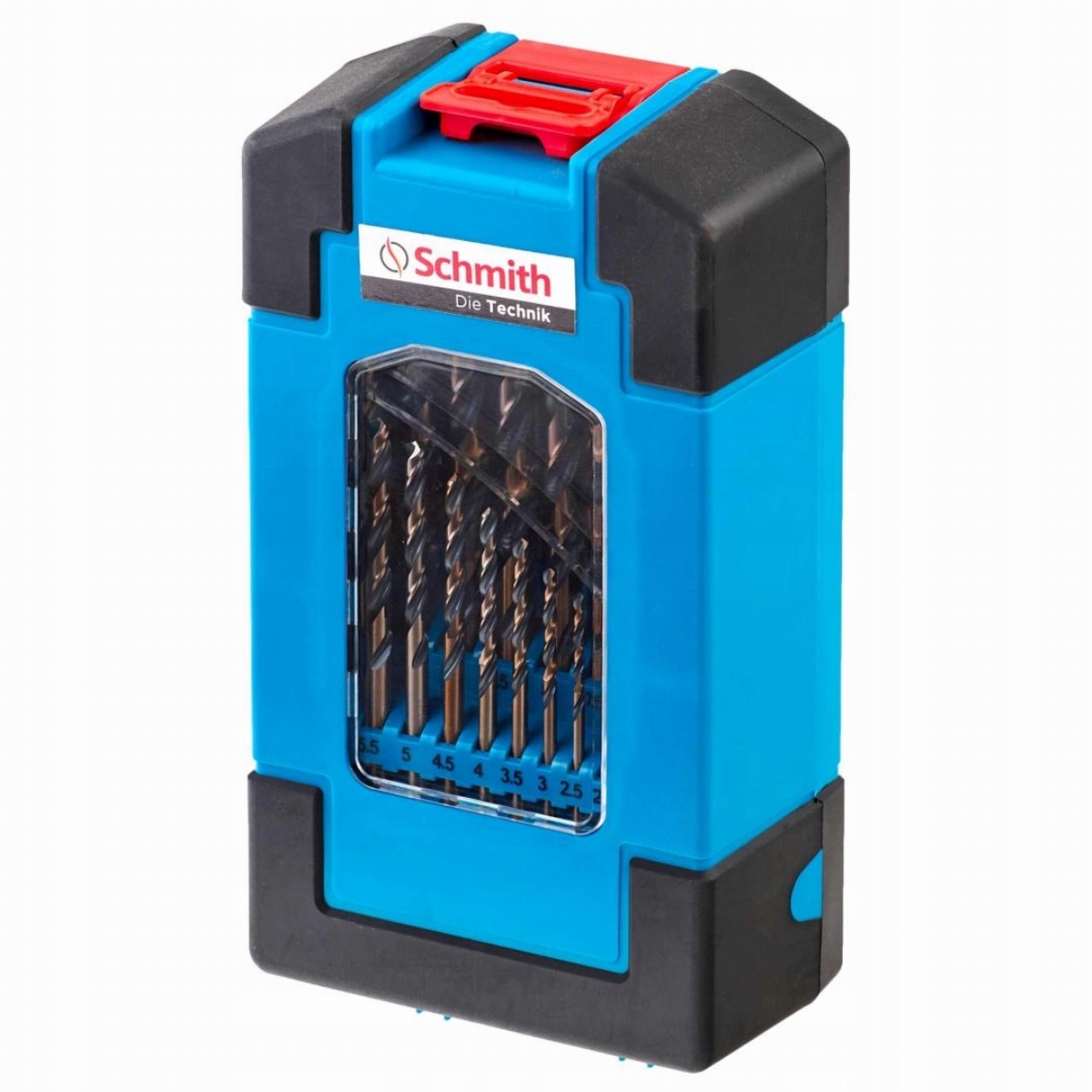 Komplet zestaw wierteł do metalu Hss Pro 1-13 mm 25 szt. Schmith