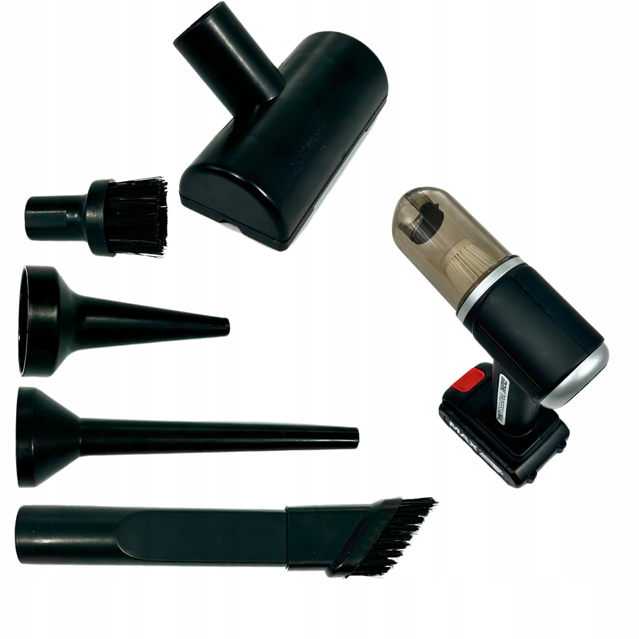 MINI BEZPRZEWODOWY ODKURZACZ ODŚNIEŻARKA DMUCHAWA RĘCZNY 2w1 USB AKU Zasilanie akumulatorowe