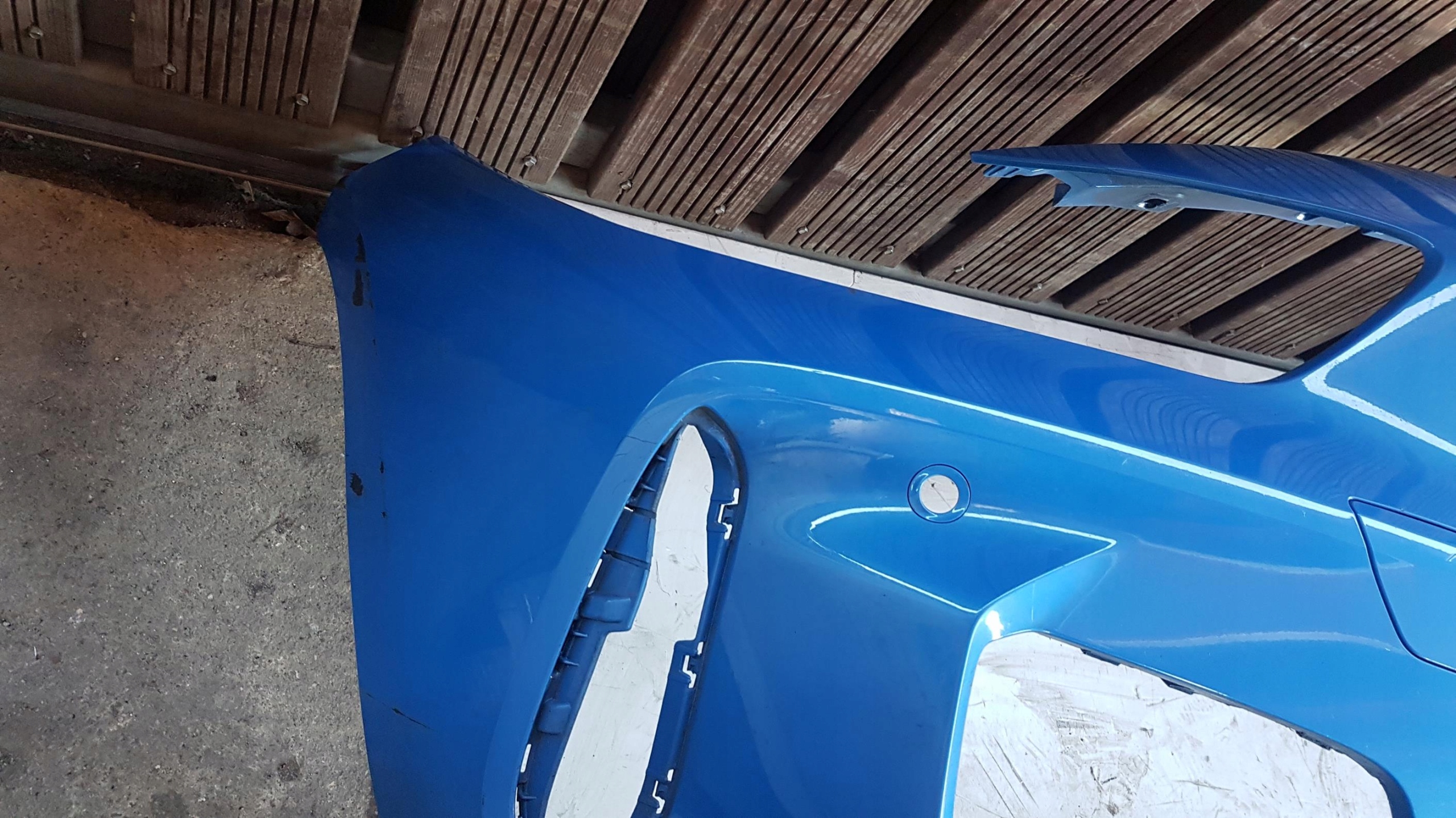 front bumper BMW SERIA 1 F40 m-packet MISANO BLAU