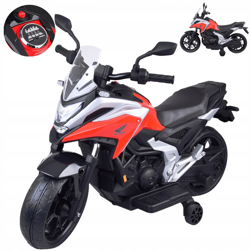 Motor elektryczny na akumulator dla dziecka Honda NC750X dźwięki PA0314