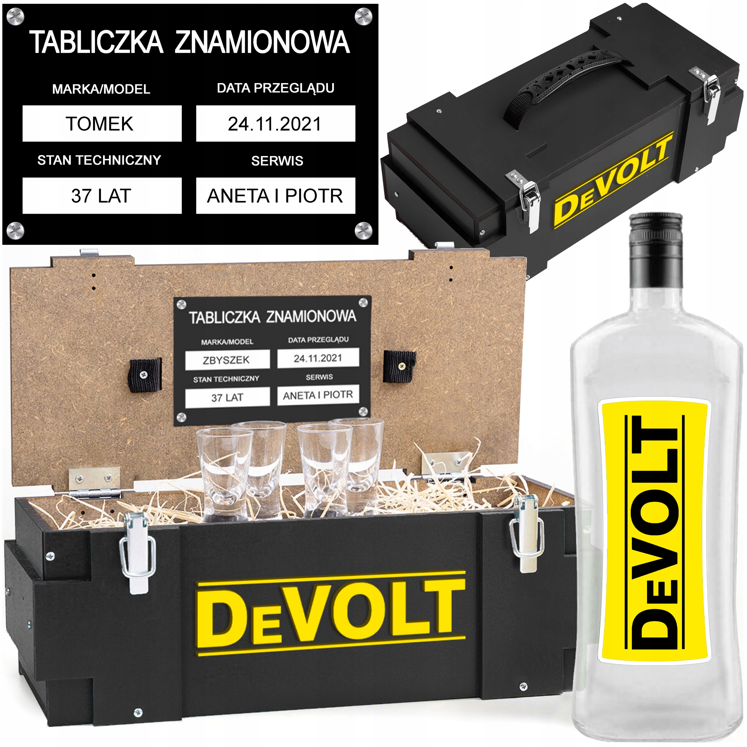 dla Faceta na 18-99 urodziny imieniny jak Dewalt Skrzynka Mężczyzny