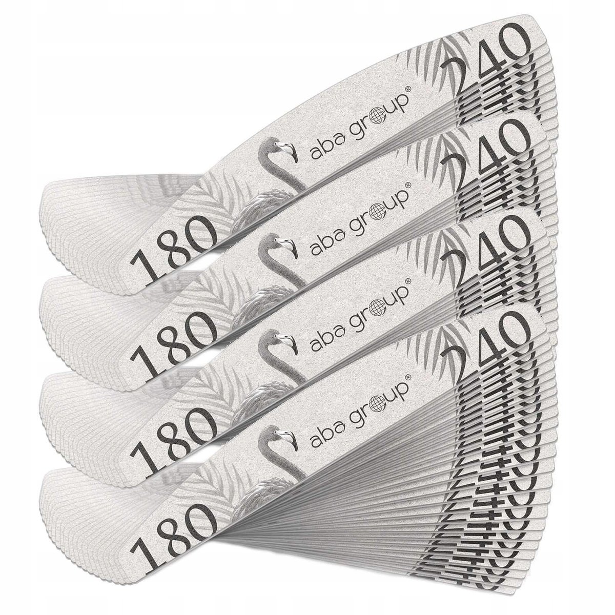 

100 X Pilnik Aba Zestaw Pakiet 180/240 Łódka Slim