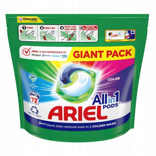 

Kapsułki Ariel 72SZT Kolor