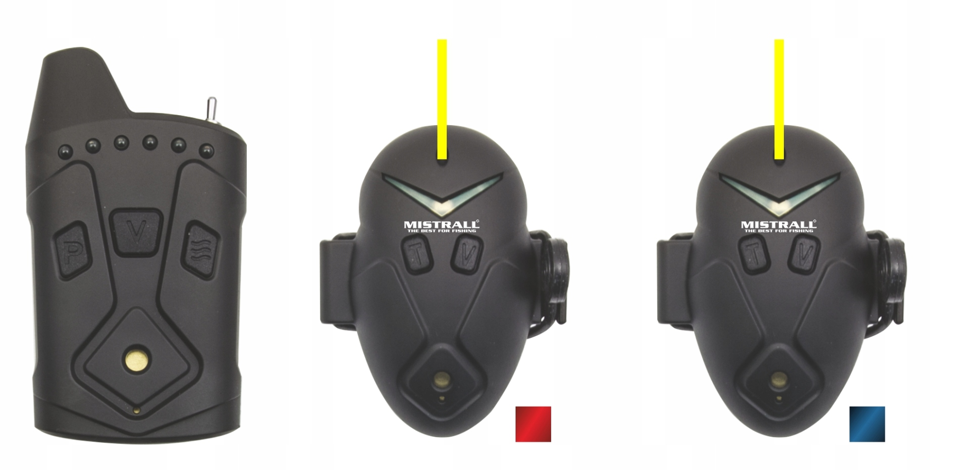 Sada signalizátorů Mistrall Catfish Vibro 2+1