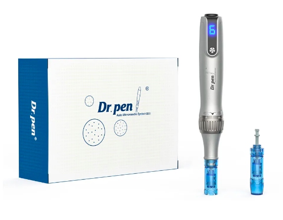Dermapen M8s mikrojehličková mezoterapie 10 kazet kosmetický přístroj