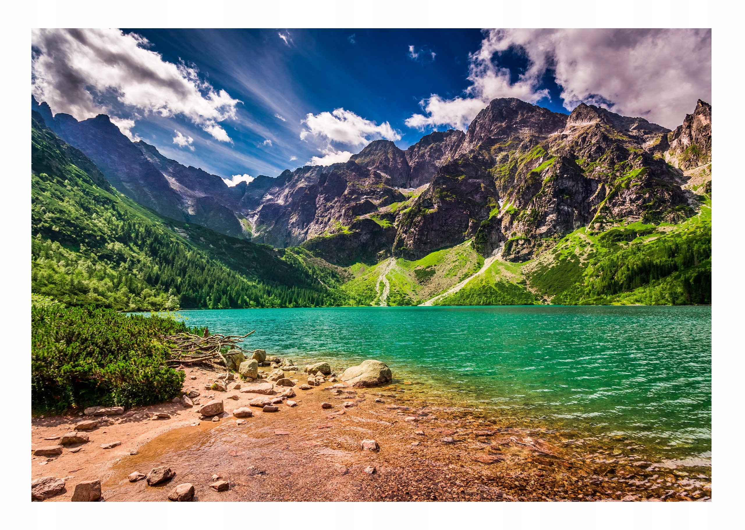 Fototapeta Hory Tatry 3D Příroda Krajina 254x184