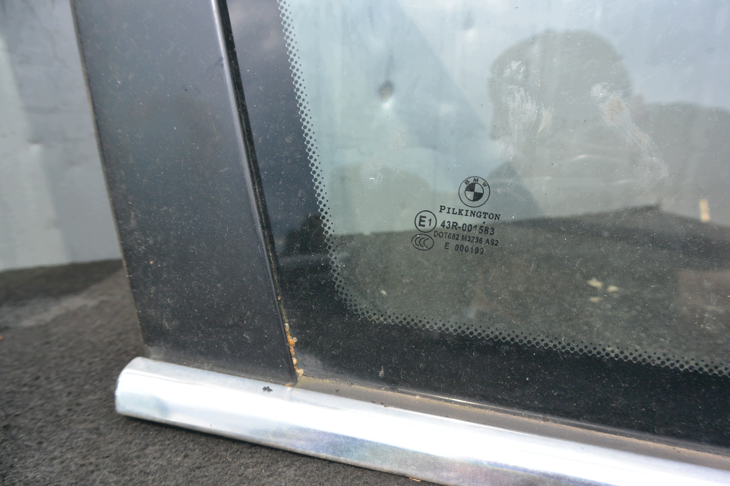 window bodywork moulding CHROM left right BMW 5-SERIA F11