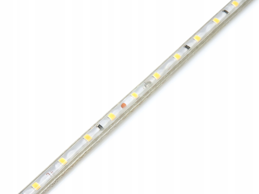 TAŚMA LED 230V 2835 60LED 1M IP68 6W BIAŁY CIEPŁY Marka Ecolight