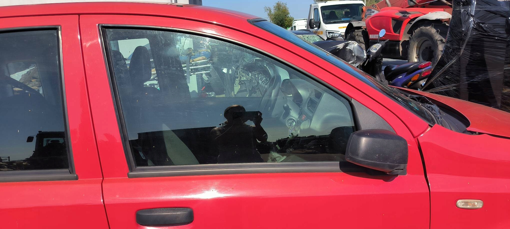 door right front FIAT PANDA II