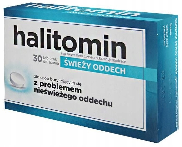 

Halitomin 30 tabletek Świeży Oddech