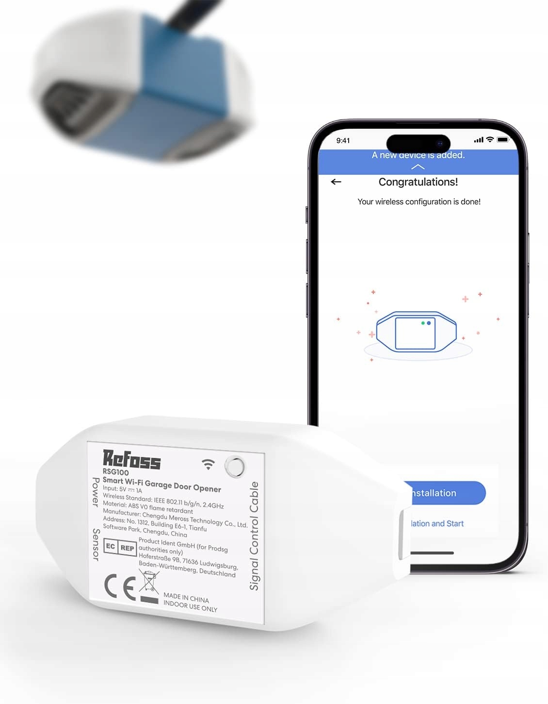 Ovladač Refoss RSG100EU