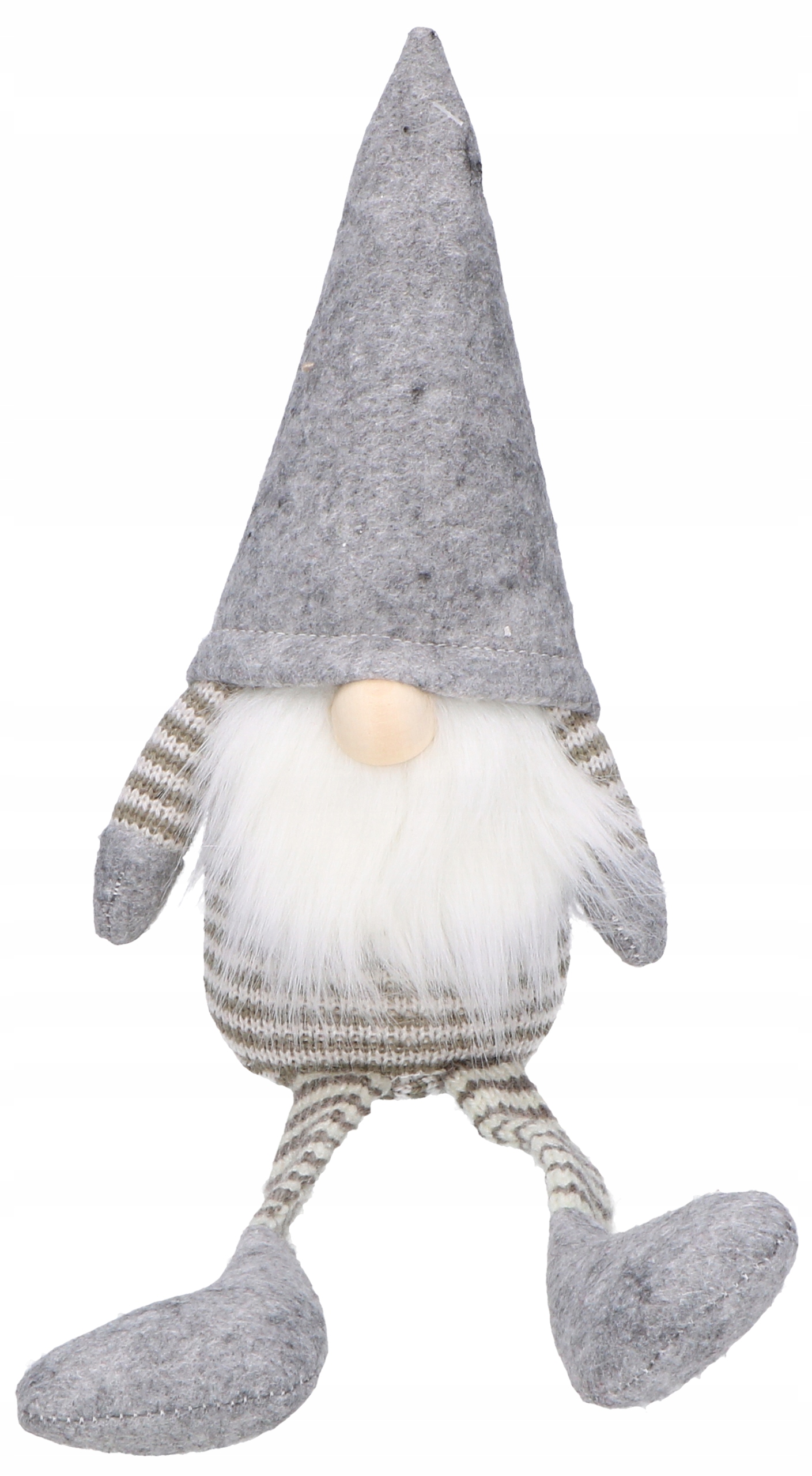 

Szary Skrzat Norweski Świąteczny Krasnal 38 CM