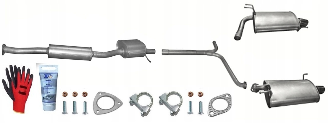 Honda Accord 2.4i 16V 140kW (od 2003) Sedan sada tlumičů výfuku bonus