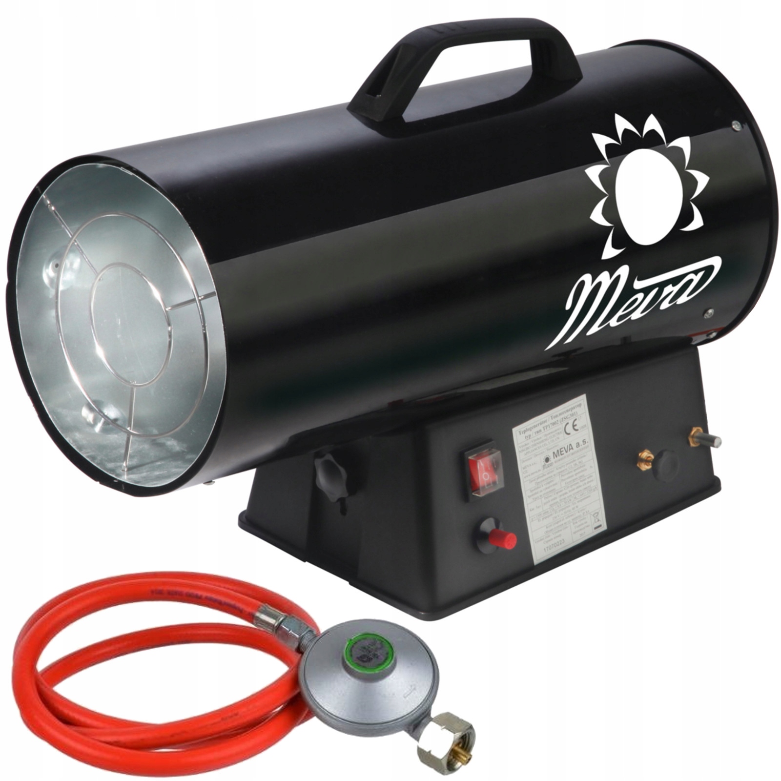 Ohrievač plynového dúchadla, plynový ohrievač 30 kW